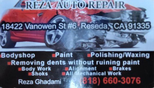 Reza Auto Repair