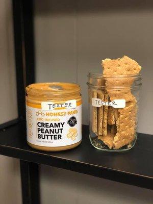 Sample CBD Peanut Butter for pets