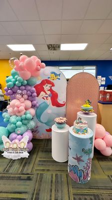 Little mermaid setup   @angeltouchdesigns