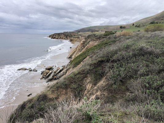 Gorgeous bluff and ocean views