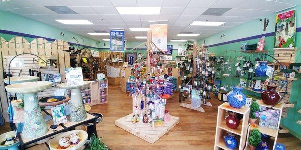 We offer a wide variety of seed, feeders, birdbaths, nest boxes, book, and gifts for the bird lovers in your life.