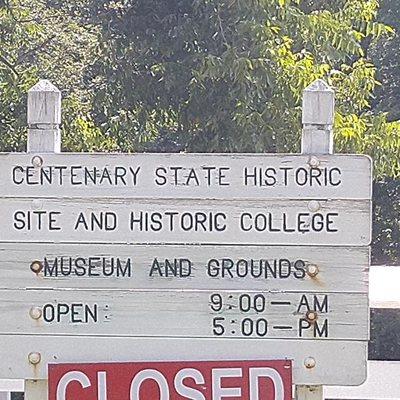 Centenary State Historic Site