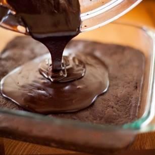 Triple Chocolate No Bake Brownies