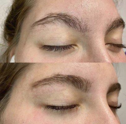 Lash Lift & Tint, Brow Wax & Tint