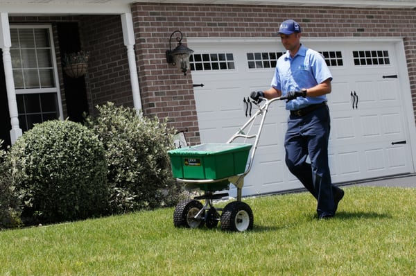 Lawn fertilizing