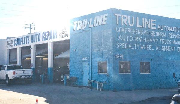 Tru-Line Automotive offers comprehensive general repair for Autos, RVs, & Heavy Trucks including speciality wheel alignment.