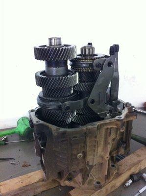 Jeep 6speed manual transmission rebuild