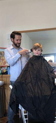 Husband's Barber Shop