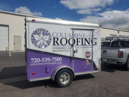 Full Vinyl Trailer Wrap