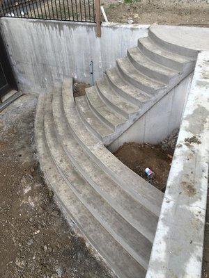 Concrete Staircase