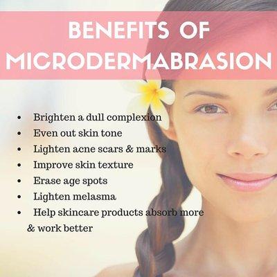 May microdermabrasion Special.  Save $20