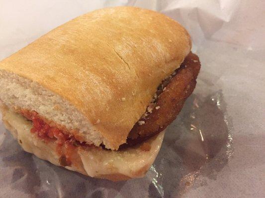 Half eggplant parm from the combo