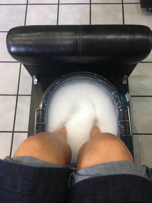 Pedi time