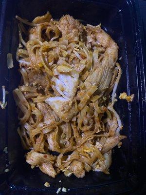 "chicken" pad Thai