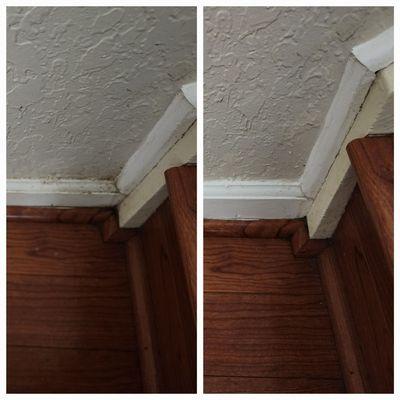 Baseboard cleaning