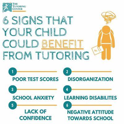 Don't ignore the signs, we can help! Kids actually ENJOY learning at our center.