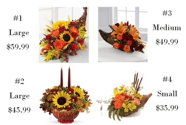 No Matter the Occasion 
 Franci's Flowers Has It All!
 Pre-Order Your Thanksgiving Arrangements Today!