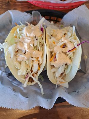 Crawfish tacos