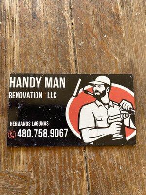 Handyman renovation llc