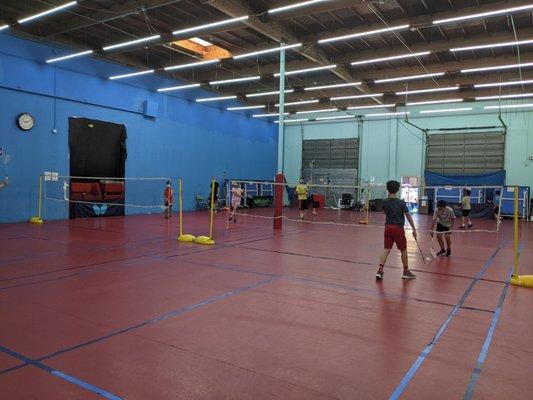 Badminton summer camp