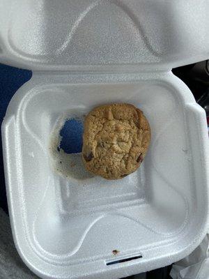 Cookie that melted the container