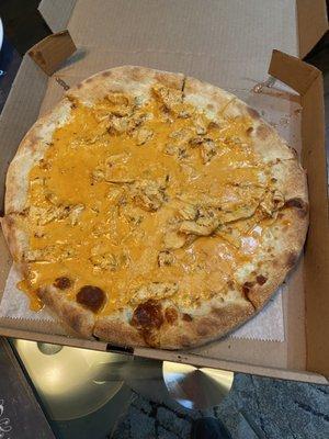 Buffalo chicken pizza