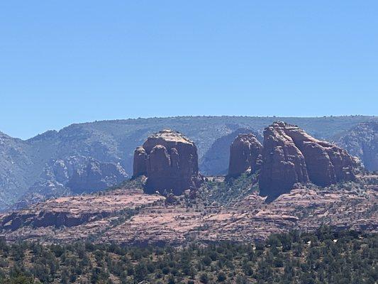 Amazing views of Sedona while riding ebikes