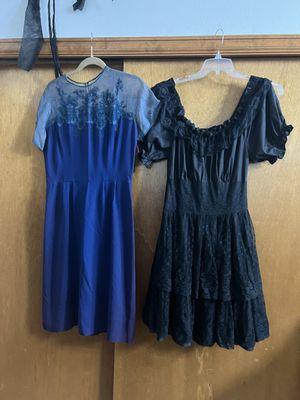 The two dresses I picked out