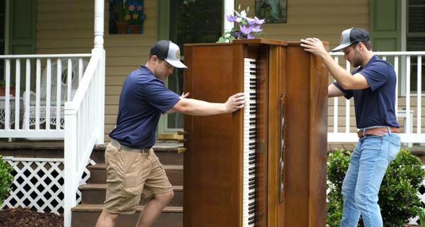 We transport and dispose of pianos