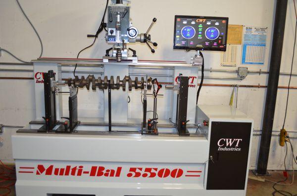 CWT Multi Balance 5500 State of the Art Balancing Machine