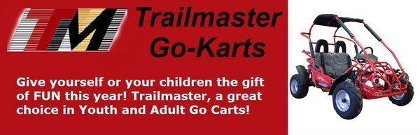 Trailmaster Go-Karts, FUN for children and adults!