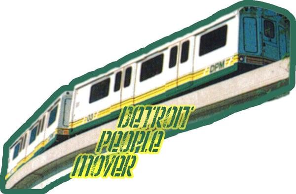 The Detroit People Mover Shirt by Down with Detroit