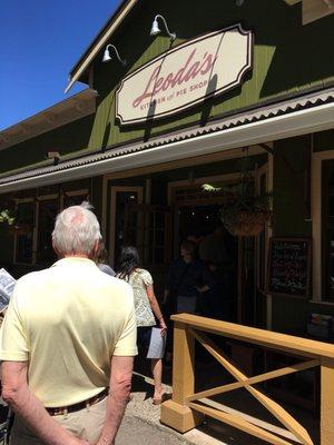 Front of Leoda's In Laihaina, Maui