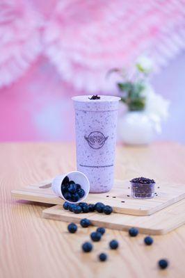 Blueberry Rice Yogurt(w/Purple Rice) *Blended Drink (*caffeine free )