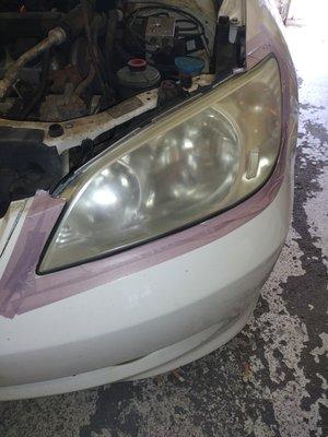 Headlight restoration