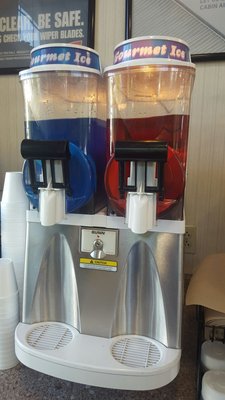 Free slushies with your oil change