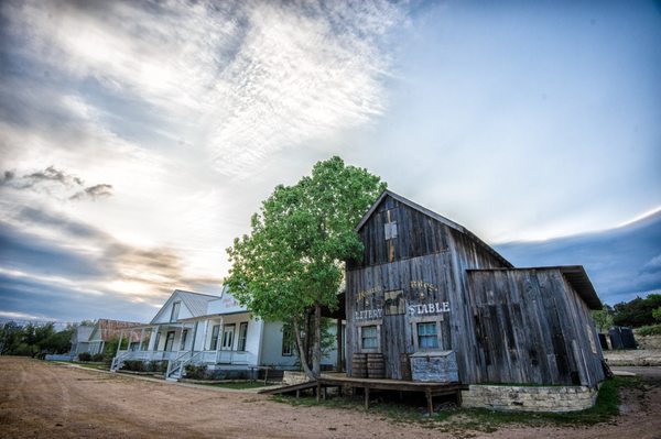 Star Hill Ranch livery stable, photo by Max Photography