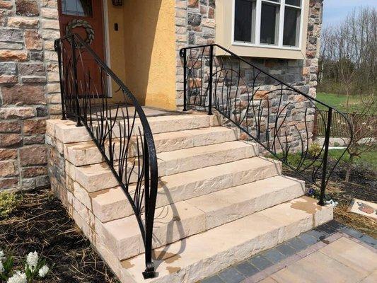 Wrought Iron Railing - Exterior