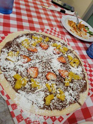 Nutella Pizza [complimentary]