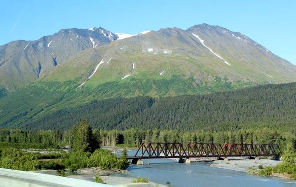 Kenai River view.