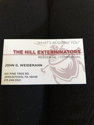 Hill Exterminators