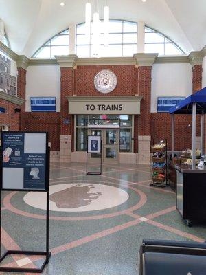 Interior of Exchange St. Station