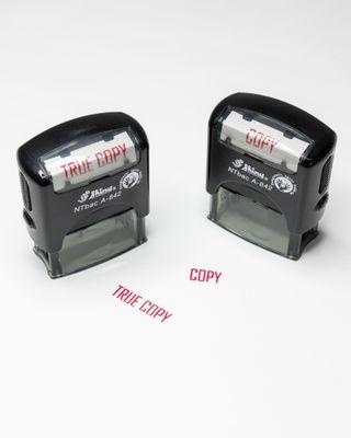 self inking stamps