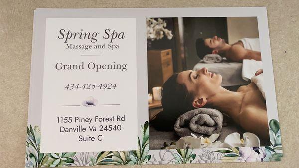 Spring Spa