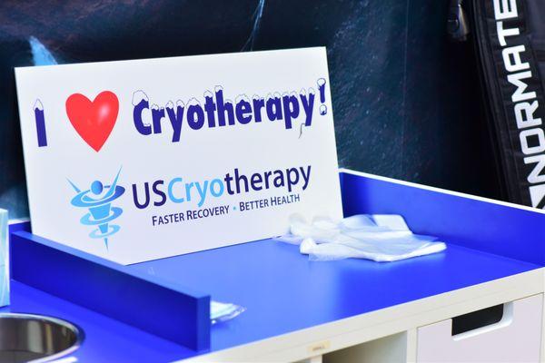 US Cryotherapy Woodbury Sign