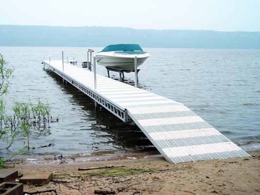 new dock fiber deck