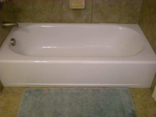 Refinished bathtub in Cary, NC