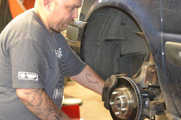 Brakes, Suspension, Alignments, Steering, and Suspension repairs