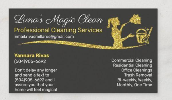 Lunas Magic Clean Services