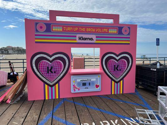 Pink Boombox